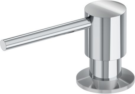 Kaldewei Einbau-Seifenspender 3916, 910600010999 mit Vorratsbehälter, 500ml, verchromt