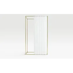 como Schlafenschal  Bestickt ¦ weiß ¦ Synthetik ¦ Maße (cm): B: 140 H: 245