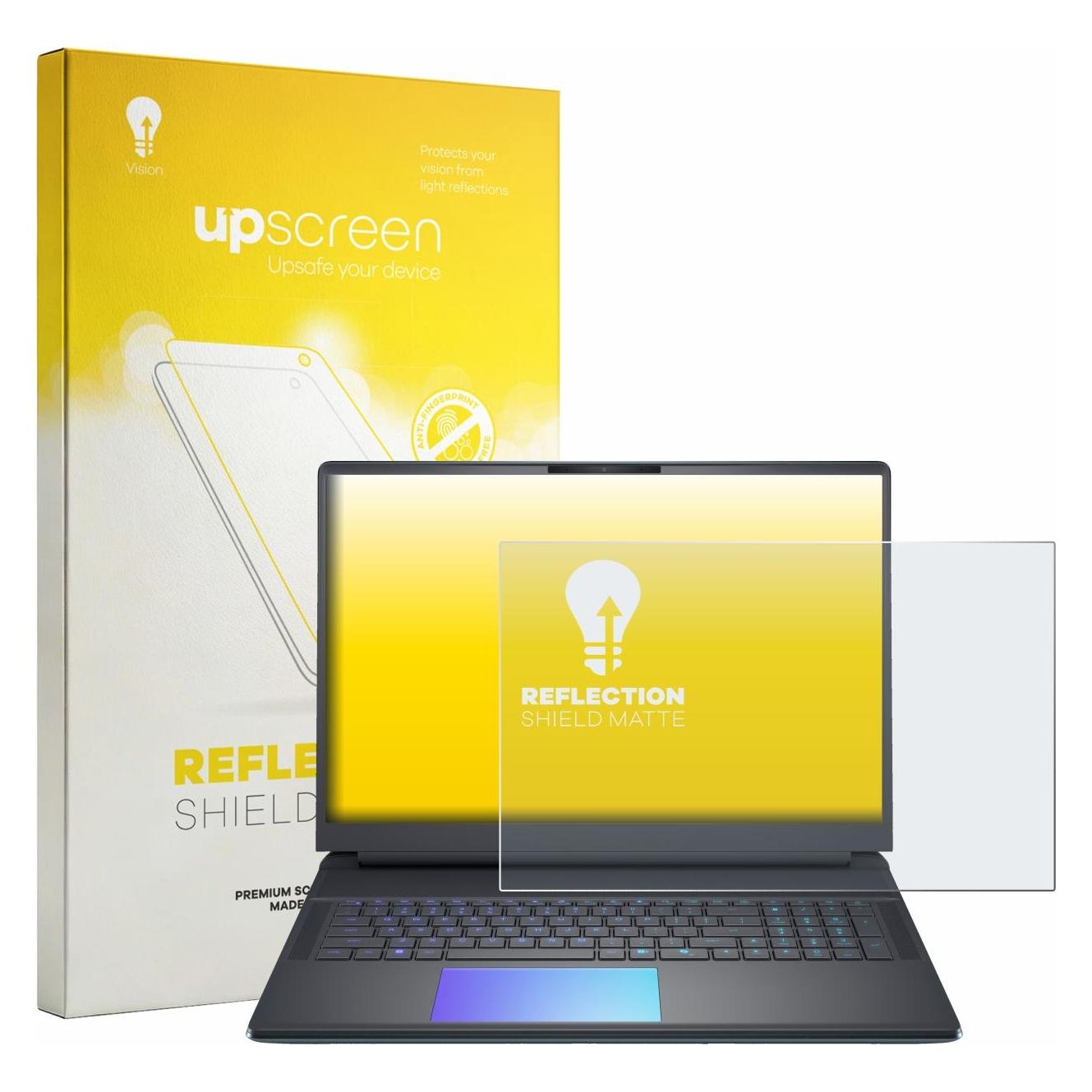 upscreen Schutzfolie für Dell Alienware 18 Area-51 Displayschutz Displayschutzfolie Folie Matt (18", 16:10) (2963220)