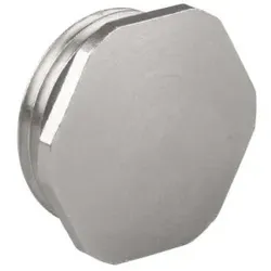 KAISER 8745.20 Verschlussschraube Ms 6-kt. M20x1.5, ohne O-Ring 874520  - 100 Stück