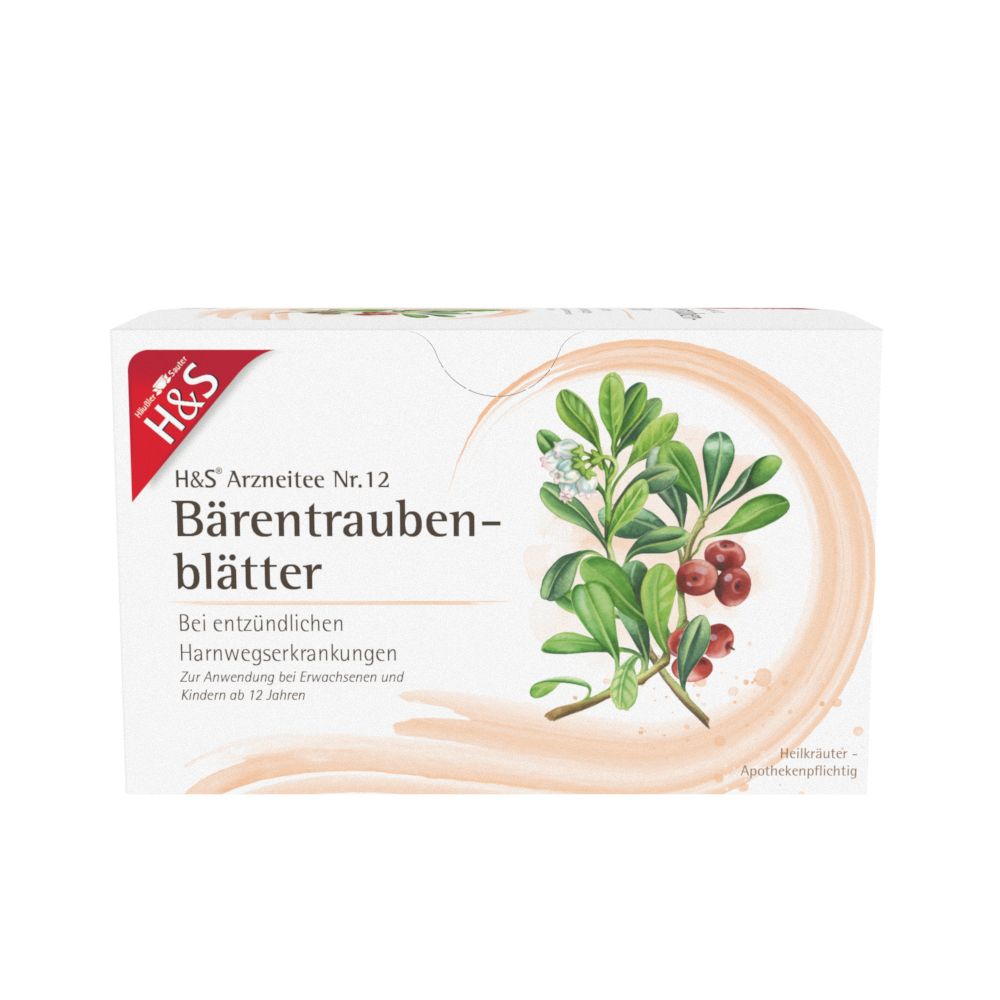H&S Bärentraubentee Filterbeutel 20x2,7 g