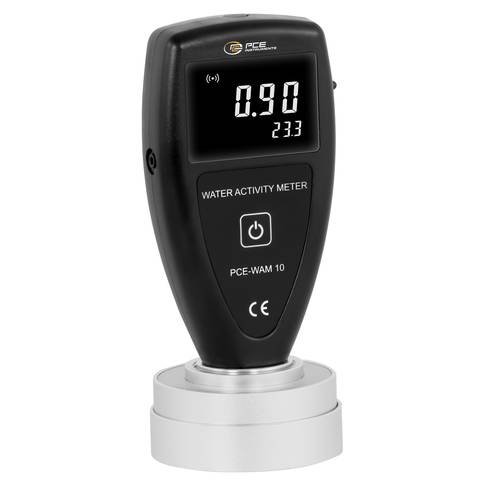 PCE Instruments PCE-WAM 10 Wasseraktivitätsmessgerät Temperatur, AW Wert