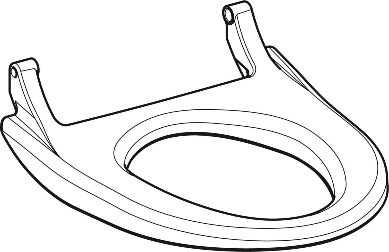 Geberit AquaClean 4000 toiletbril, wit