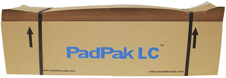 kaiserkraft PadPak LC Papier, recycelt, Breite 760 mm, 90 g/m², braun, Länge 7200 m