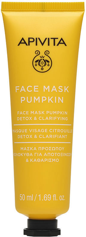 Apivita Máscara Facial De Limpeza Detox com abóbora 50 ml