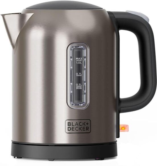 Vattenkokare BLACK&amp;DECKER 2200W stÃ¥l 1L