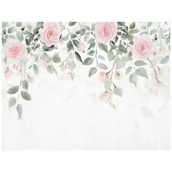 FOTOTAPETE Blätter Blumen Wohnzimmer Vliestapete 150x105