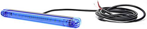 WAS Frontblitzer / Straßenräumer W134 1028 12 V, 24V über Bordnetz Schraubmontage, Aufbau Blau