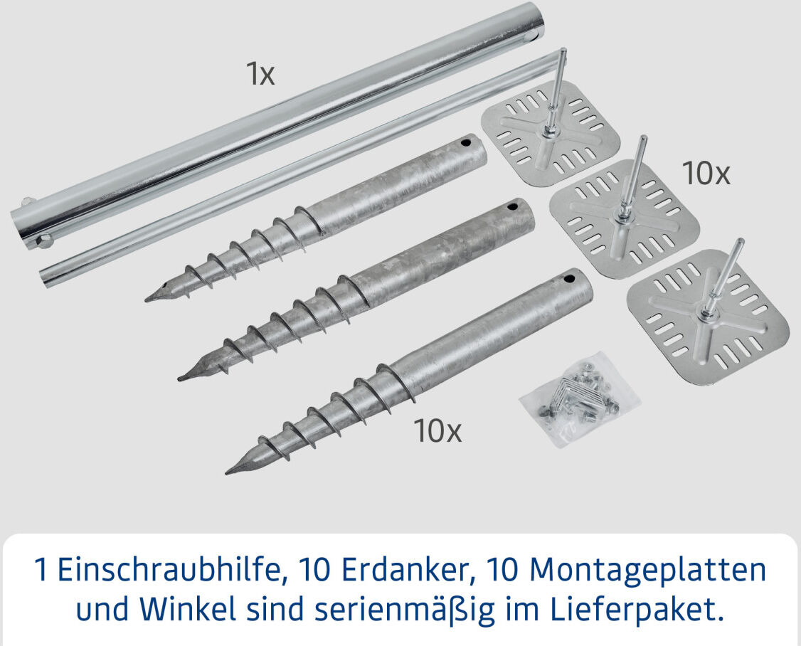 EcoStar Schraubfundament Set Typ 2
