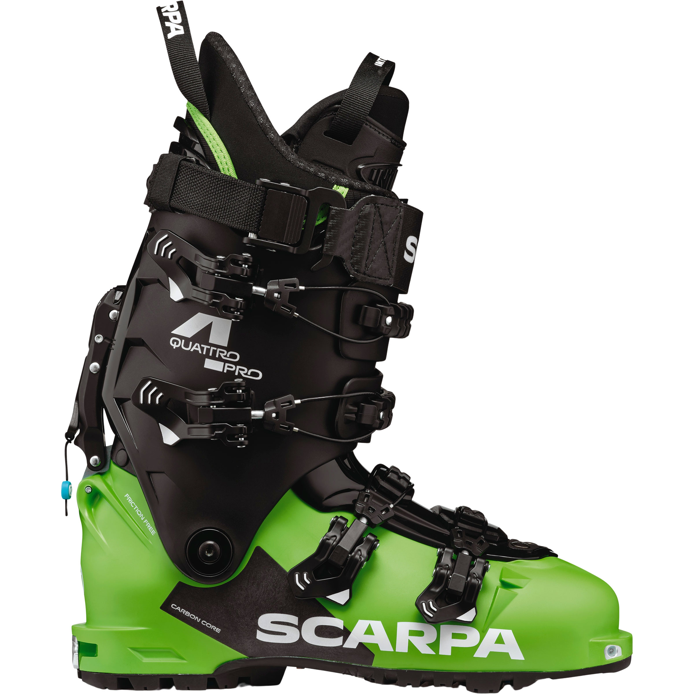 Scarpa 4-Quattro Pro Tourenskischuhe Schuh gruen Größe 41 Freeride