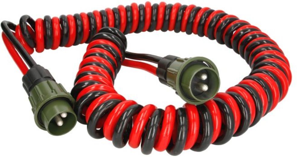 Spiralischer elektrischer Draht TRUCKLIGHT EC-02N-35/6