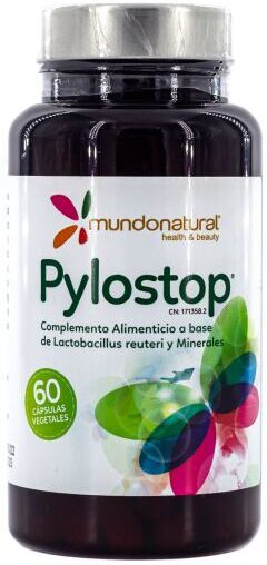 Mundo Natural Pylostop 60 Capsules