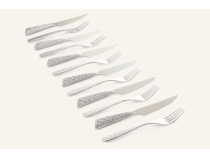 Weber Deluxe Steak-Set Edelstahl 34 × 26 cm 12-teilig