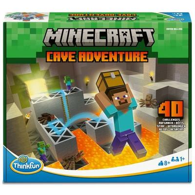 ThinkFun Minecraft Cave Adventure - Das spannende Logikspiel aus der Welt von Minecraft - ab 8 Jahren