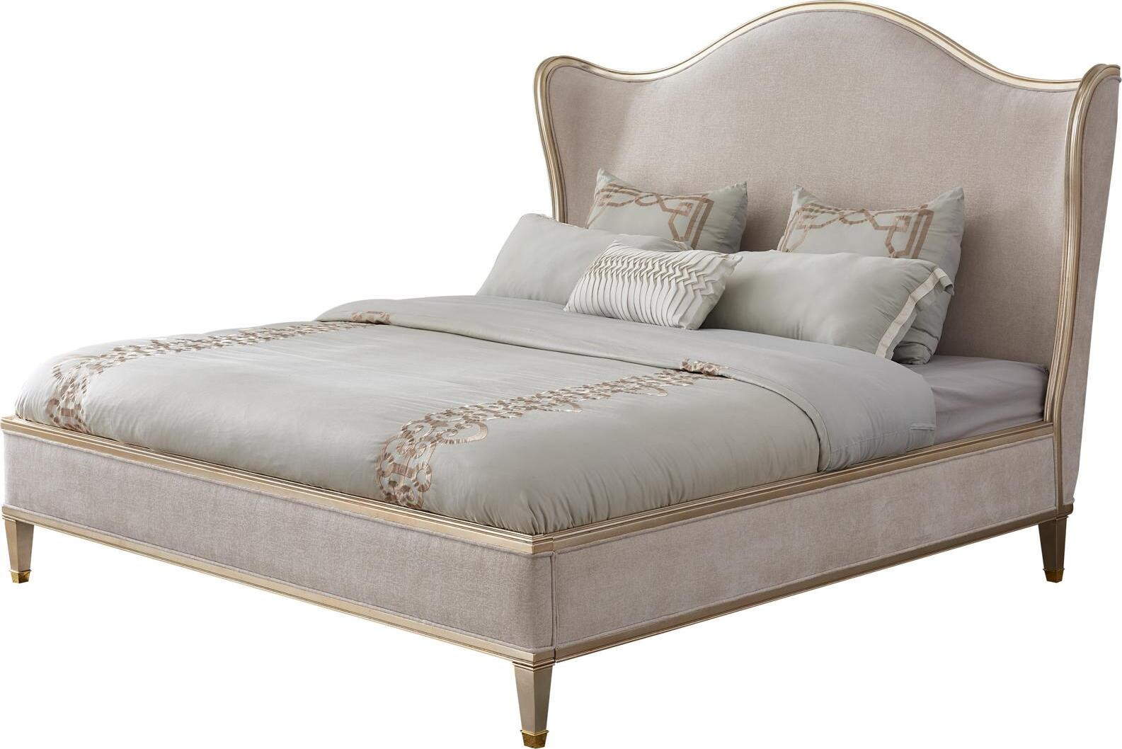 Modern Luxe Textiel Tweepersoonsbed voor Volwassenen 180x200 cm