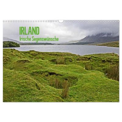 Irland - Irische Segenswünsche (Wandkalender 2026 DIN A3 quer), CALVENDO Monatskalender