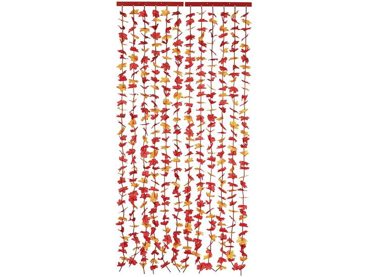 Türvorhang MAXIMEX Indian Summer , rot, B:90cm H:190cm, Polyester, Polyester, Polypropylen, Gardinen, Türvorhang, Blättervorhang für Balkon und Terrasse, Insekten- und Sichtschutz