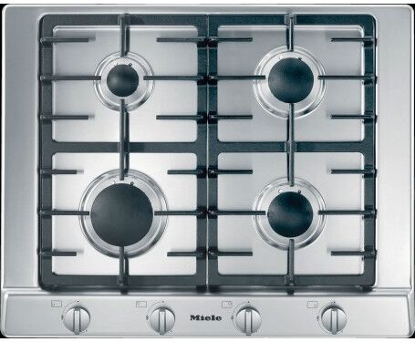 Miele KM 2010 - piano cottura a gas, inox, 65 cm (KM 2010_promo)