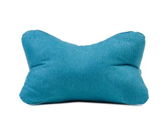 Gözze - Kuschelweiches Lesekissen Darco, Ideal als Sofakissen oder Leseknochen, 40 x 25 cm - Petrol, Benzin