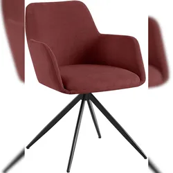 CLP Esszimmerstuhl Olema Cord bordeauxrot