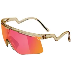 ALBA OPTICS Sportbrille DELTA | Smoke Glossy / F-Lens Fire