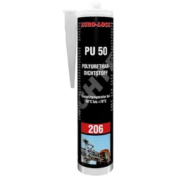 1K-Polyurethan-Dichtstoff PU 50 EURO-LOCK LOS 206-W, 310ml Kartusche