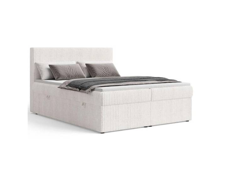 Graingold Boxbett Brisa 200x200 Creme, 200x200 cm, Schlafzimmer, Betten, Boxspringbetten