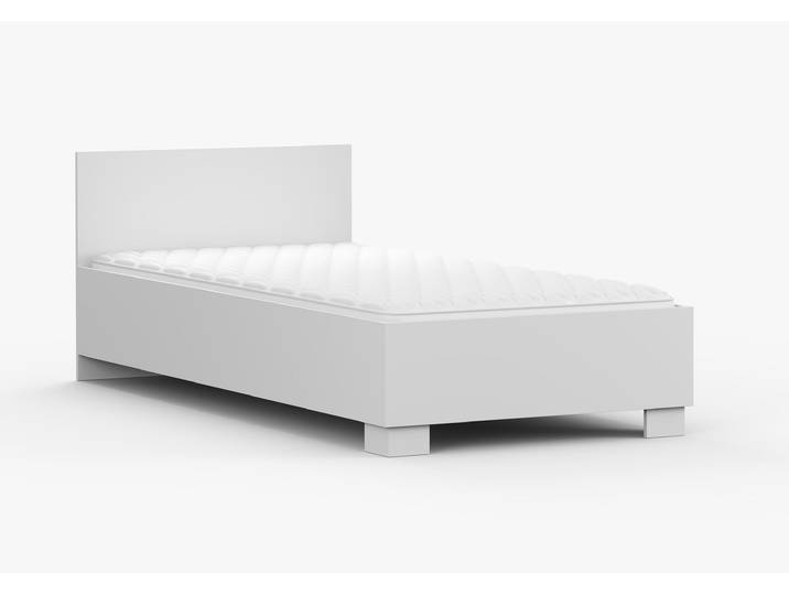 Bett 90x200 SOLO 36 Weiß