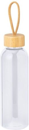 Gourde Isotherme et Élégante Personnalisée - Tournax bambou PET recyclé transparent