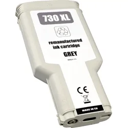 Kompatible Tinte ersetzt HP P2V72A 730 grau
