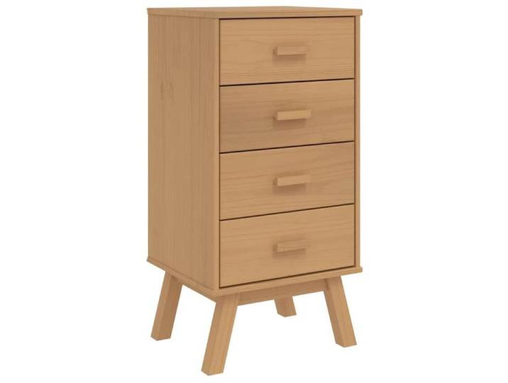 VENTE-FLASH Table de chevet pour lit - OLDEN marron bois de pin solide(10437358585)VIDAXL