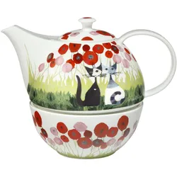 Goebel, Teekanne, mit Stövchen Rosina Wachtmeister - Innamorati tra (1.20 l)