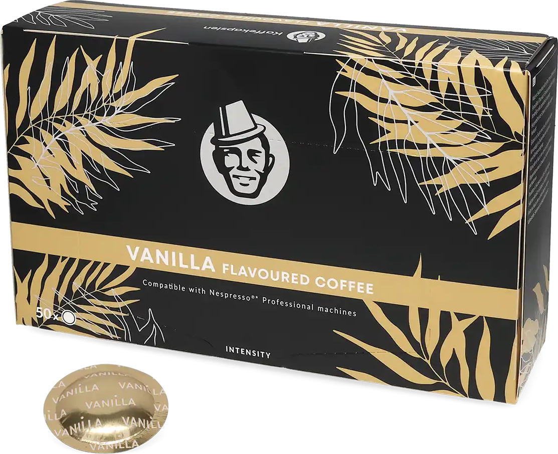 Kaffekapslen   Vanille koffie - 50 capsules voor Nespresso® Pro