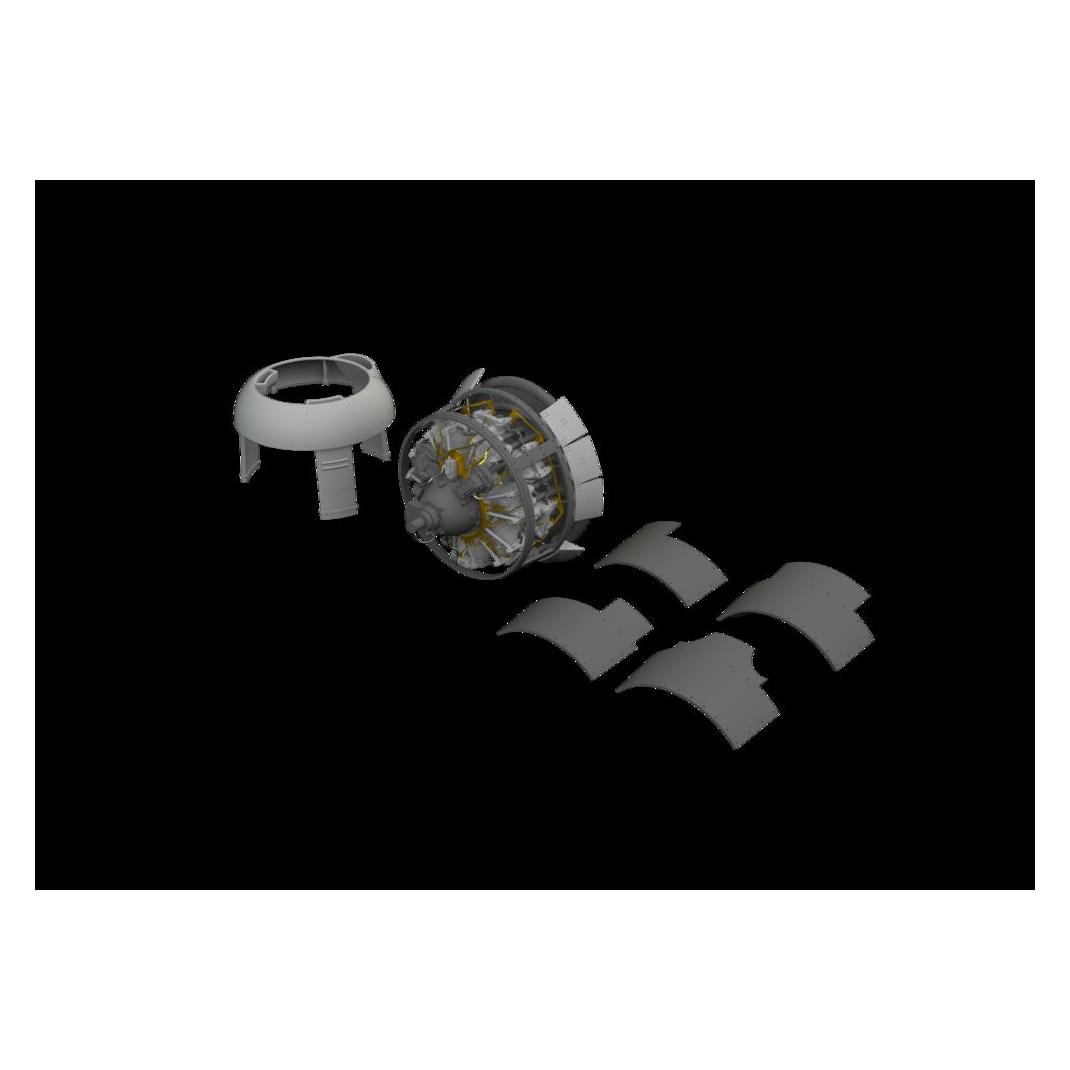 Eduard FM-1 engine PRINT (648947)