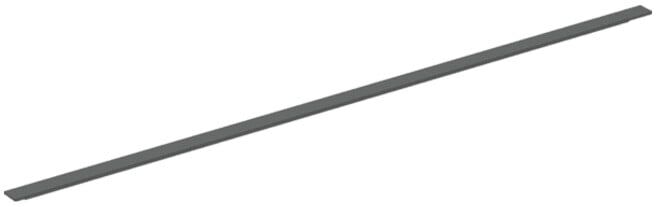 Geberit Poignée iCon 118,1 cm, noir mat/poudre mat (502362141)