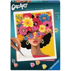 Ravensburger CreArt - Malen nach Zahlen - Blühende Schönheit