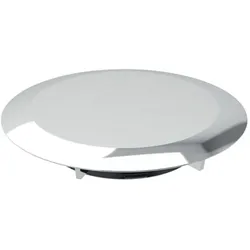 Geberit d90 Ablaufdeckel 150265211 hochglanz-verchromt, für Duschwannenablauf, Sperrwasserhöhe 30/50mm