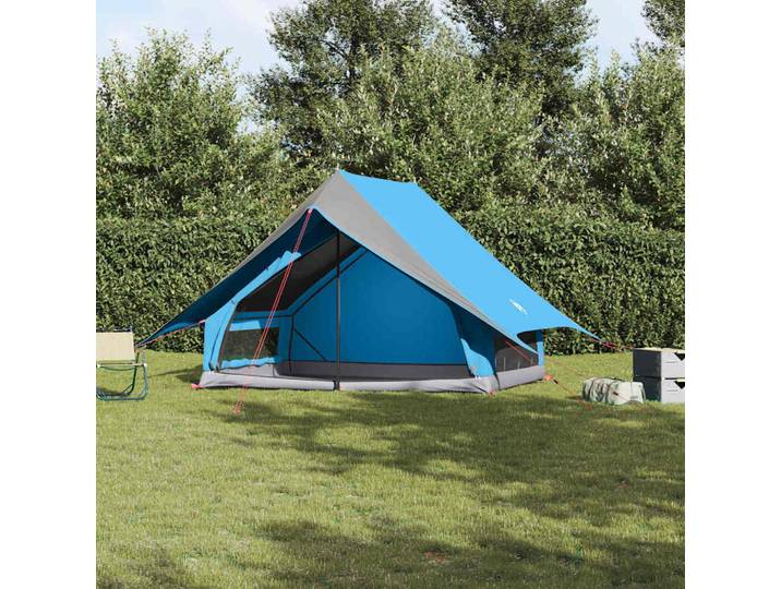 vidaXL Familienzelt 256 x 256 x 185 cm Polyester und Fiberglas