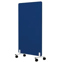 OTTO Office Stellwand »Frankfurt« mit Rollen 80/180 cm blau, 80x180x3 cm