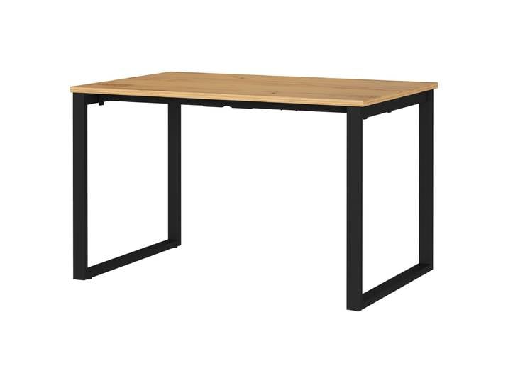 Schreibtisch Tivolo 120cm Braun/Eiche Navarra Dekor Kufen
