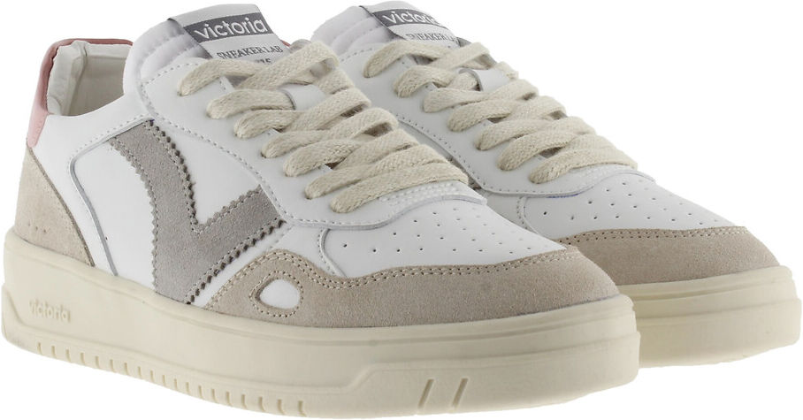 VICTORIA Baskets en cuir SEUL