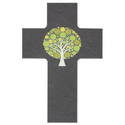 Schieferkreuz - Lebensbaum