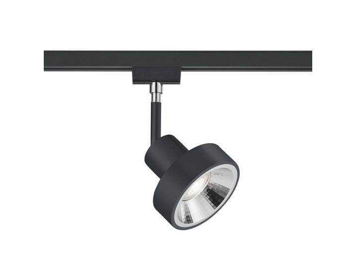 Trio Lighting Schienenspot DUOline 780701, Ø 11cm, schwarz, 2-Phasen, GU10 DUOline, dimmbar, schwarz, für Wohn- / Esszimmer, Metall, Modern, Schienensysteme