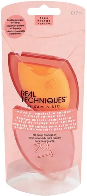 Real Techniques Miracle Complexion Sponge + Travel Sponge Case