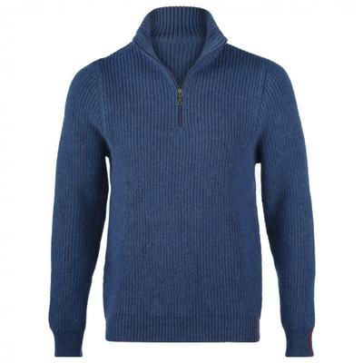 Engel - Troyer - Merinopullover Gr 54/56 blau