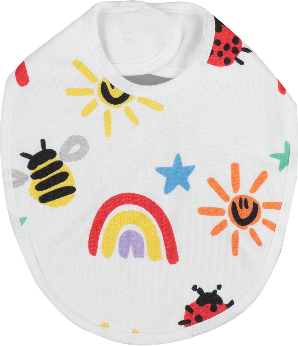 Stella McCartney Babero Niño Blanco -- Niño