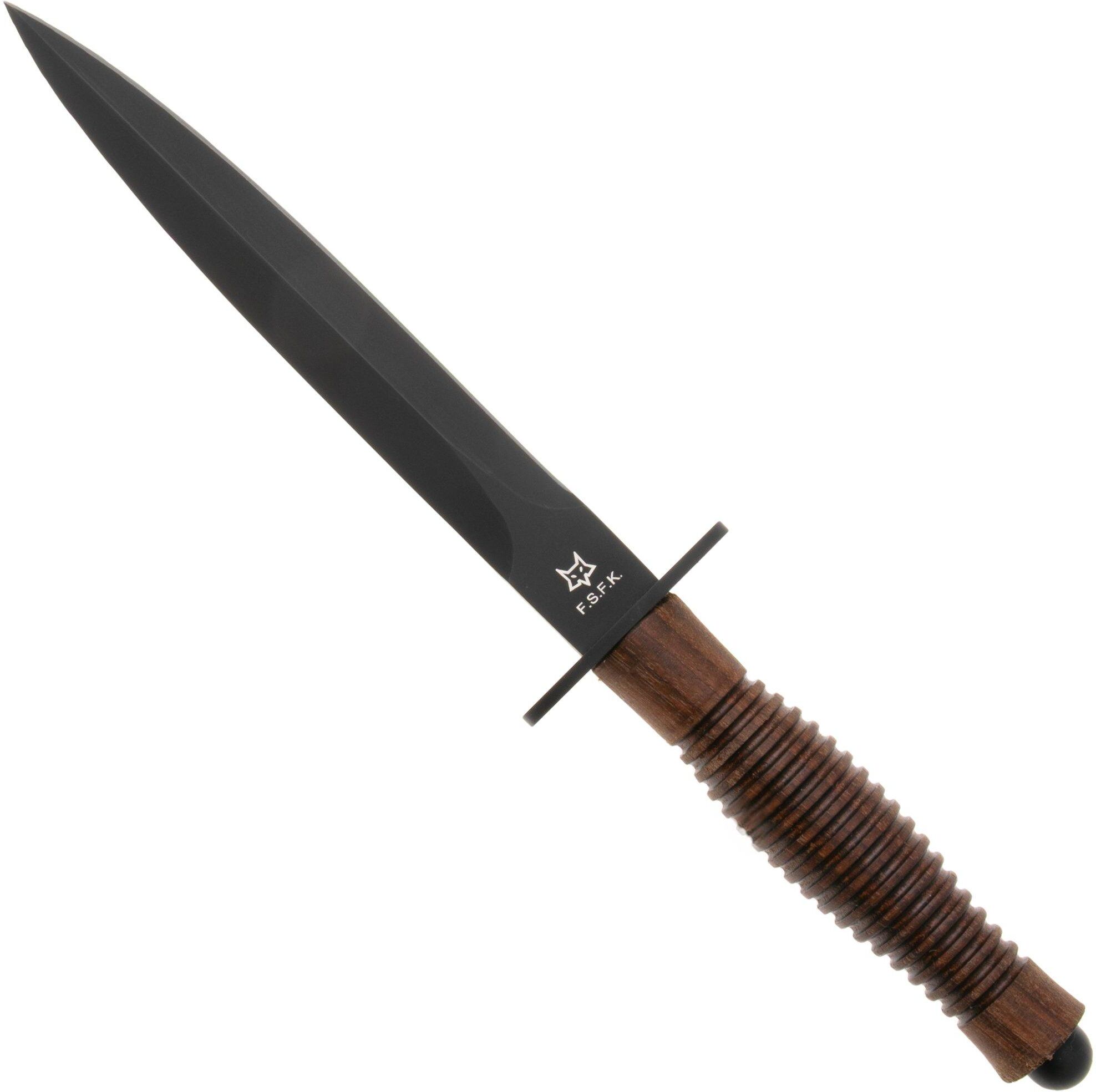 Fox Fairbairn Sykes FX-592WAF Wallnut Handle, Hill Knives design