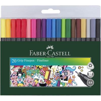 Faber-Castell Finepen Grip 0.4 20er Etui