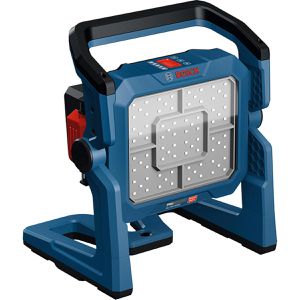 Bosch Baustrahler GLI18V-5000, LED, für 18 V Akkus, IP54 Spritzwasserschutz, dimmbar, 43 Watt, 5.000 Lumen