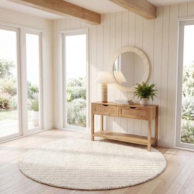 SAFAVIEH Hand-Loomed Natura Grizelda Transitional Wool Rug